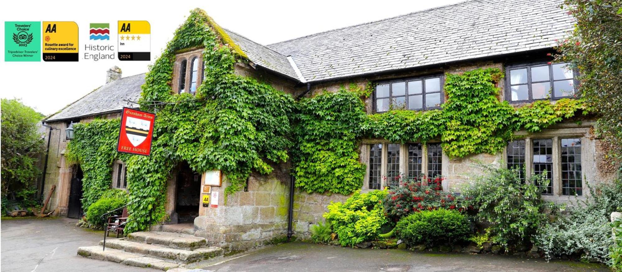 The Oxenham Arms Hotel Devon South Zeal Eksteriør billede