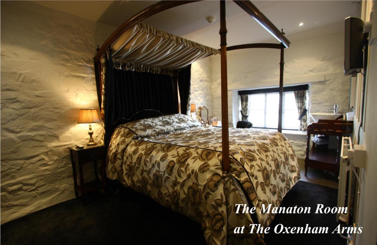 The Oxenham Arms Hotel Devon South Zeal Eksteriør billede