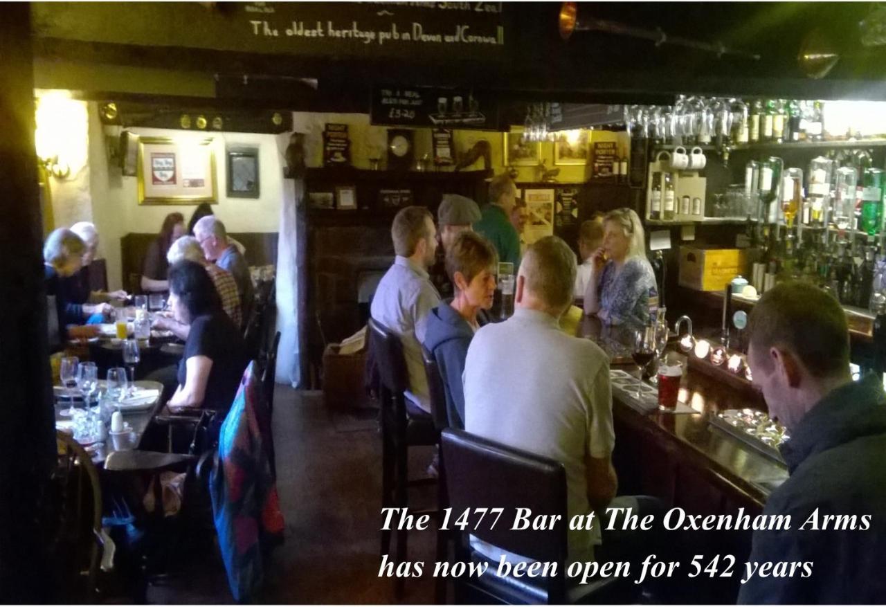 The Oxenham Arms Hotel Devon South Zeal Eksteriør billede